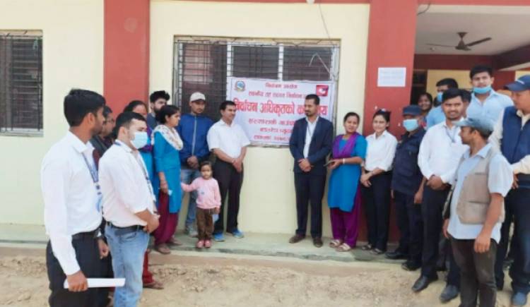 प्युठानका सबै पालिकामा निर्वाचन अधिकृतको कार्यालय