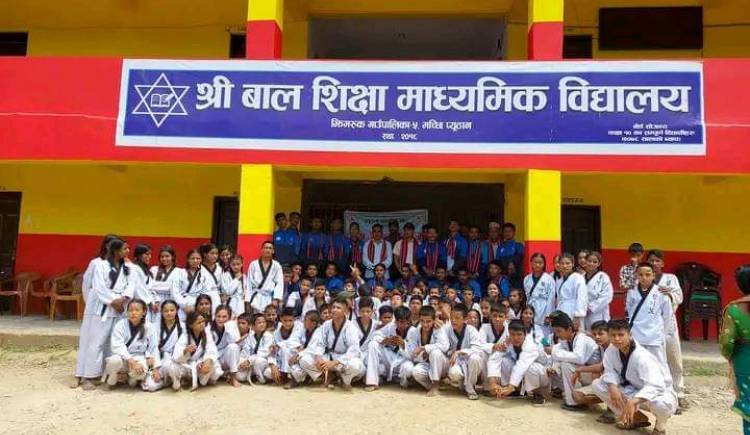 झिमरुकमा हप्किडो संघको प्रथम ग्रेडिङ्ग कार्यक्रम सम्पन्न 