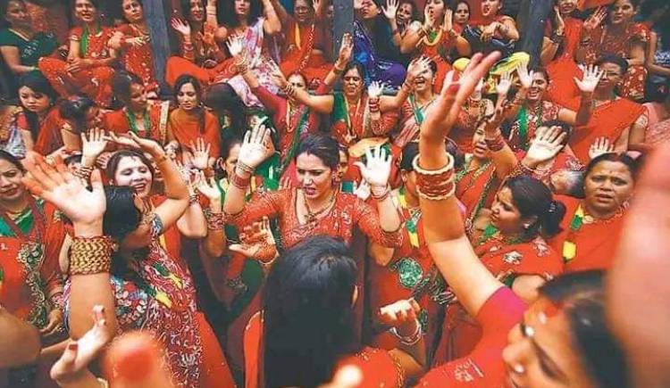  पुर्णिमा युवा संजालद्रारा तिजगीत प्रतियोगिता को आयोजना 