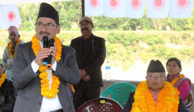 प्युठानको बिकास नहुनुमा मसाल बाधक : पुर्ब मन्त्री मणि थापा