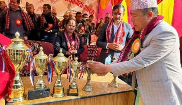 नौबहिनी गाउँपालिकामा राष्ट्रपति रनिङसिल्ड शुरु