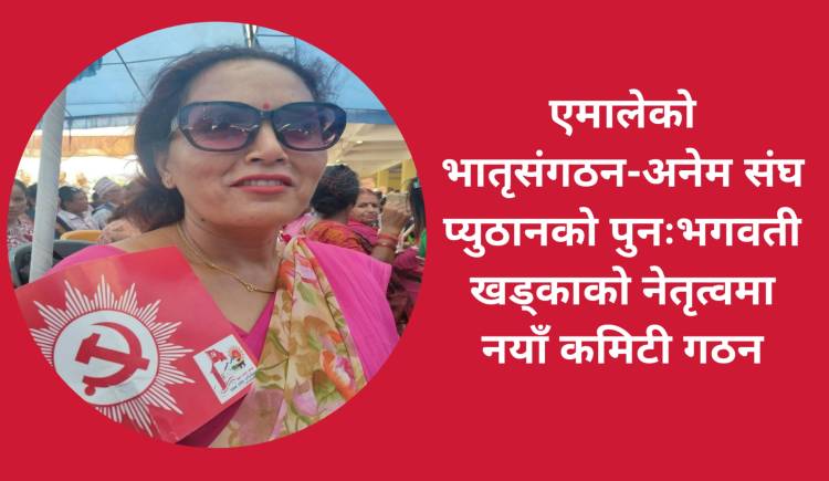 एमालेको भातृ संगठन-अनेम संघ प्युठानको पुनःभगवती खड्काको नेतृत्वमा नयाँ कमिटी गठन
