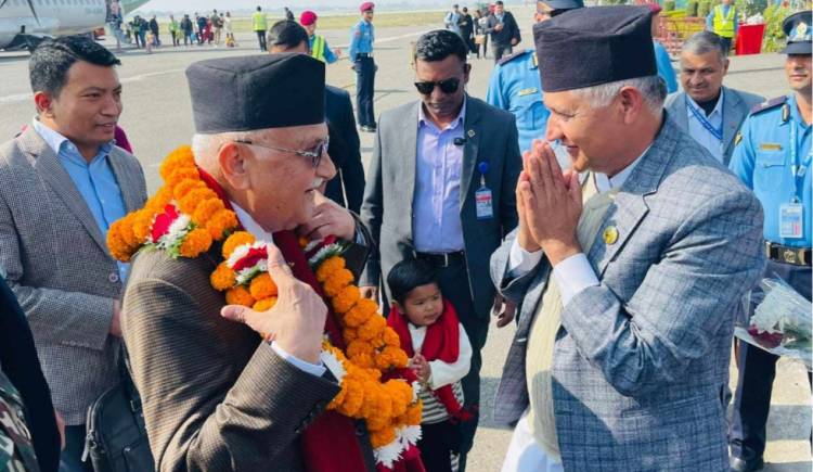 प्रधानमन्त्री ओली आज दाङ आउदै, लुम्बिनी प्रदेश सभाको बैठकलाई बिशेष सम्वोधन गर्नुहुने