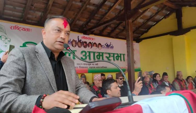 सत्ताका लागि चकचक र उपद्रो गर्दैनौँ : कांग्रेस महामन्त्री थापा