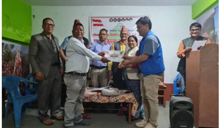 नेपाल लाेकतान्त्रिक निर्माण व्यवसायी संघको अध्यक्षमा थापा