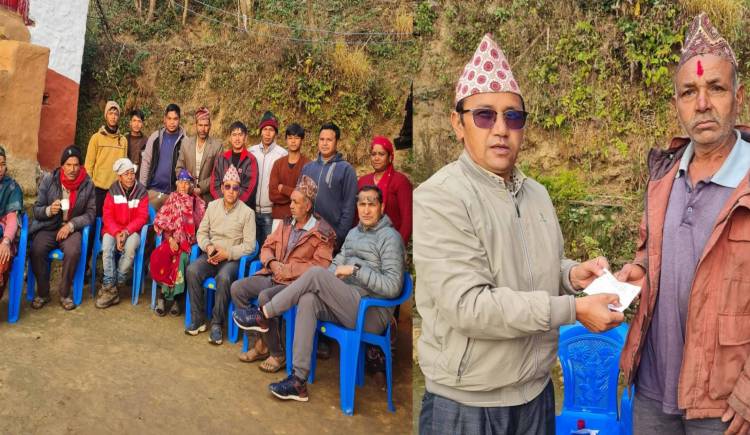 प्युठानमा सूर्य थापाको समर्थनमा एमाले प्रवेश गर्नेको लहर