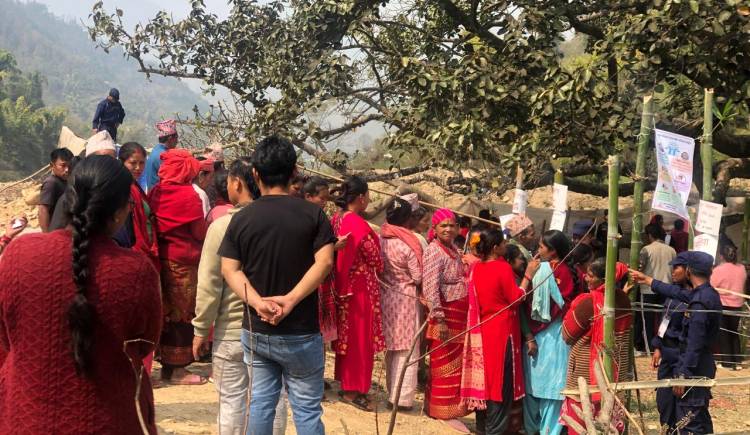 प्यूठान जिल्ला मा ५१.१६ प्रतिशत मतदान सम्पन्न,मतपेटिका संकलन जारी