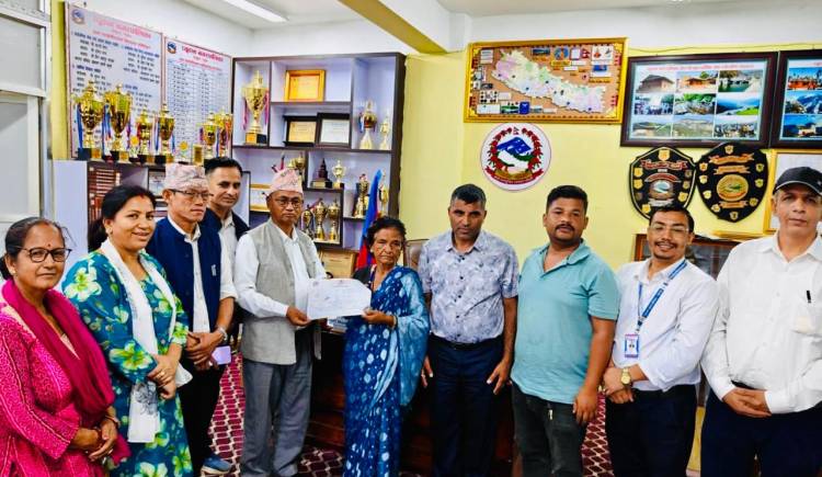 गणतान्त्रिक खेलमैदान विस्तारका लागि सरकारी मूल्यमै जग्गा उपलब्ध गराईन सरस्वती शाह  