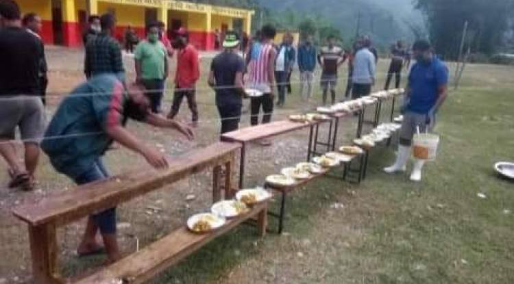 मरन्ठानामा राखिएका ३० जनाको आरडिटी नेगेटिभ, खुसीहुँदै घर फर्कदै