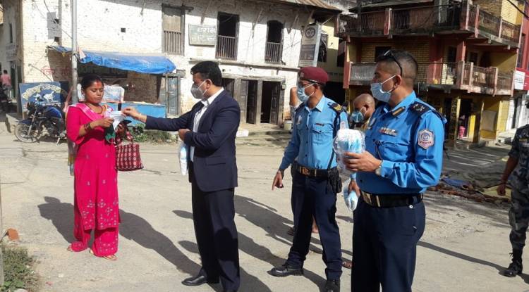 प्युठानमा अब मास्क नलगाई हिड्नेलाई एक सय रुपैयाँ जरिवाना र जेल सजाय