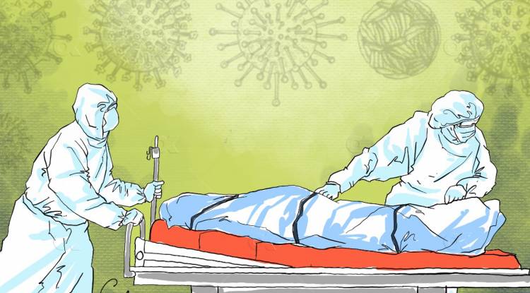 प्युठानकी एक संक्रमित महिलाको दाङमा मृत्यु