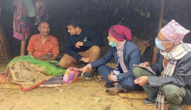 घरदैलोमै स्वास्थ्य उपचार सेवा पाउँदा असक्त नागरिक दङ्ग