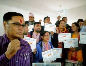 नेपाल राष्ट्रिय शिक्षक संगठन प्युठानको अध्यक्षमा शंकर थापा चयन