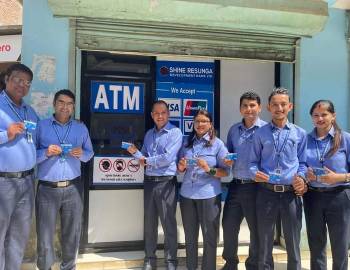 प्युठानमा शाइन रेसुङ्गा बैंकले सुरु गर्यो एटिएम सेवा