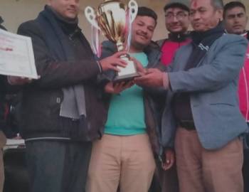 "राष्ट्रपति रनिङ्ग शिल्ड" तेस्रो पटक पनि जनता माविले जित्यो
