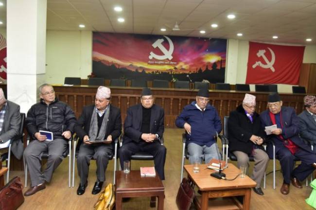 नेकपाको बैठक २३ गते 