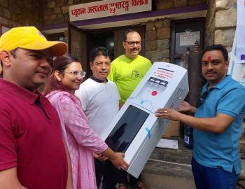 जन्मदिनको अवसरमा पोख्रेलले गरे उदाहरणीय कार्य,अस्पतालमा वाटर डिस्पेन्चर सहयोग