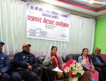 बाल साहित्य सम्मेलन : प्युठानमा देशभरबाट साहित्यकारहरूको जमघट हुँदै