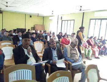 शिक्षा नीति तथा रणनीति योजना बनाउदै माण्डबी  गाउपालिका