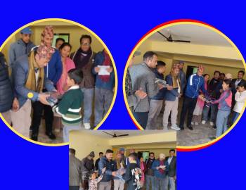 न्यानो कपडा पाएपछि अनाथ बालबालिका खुशी