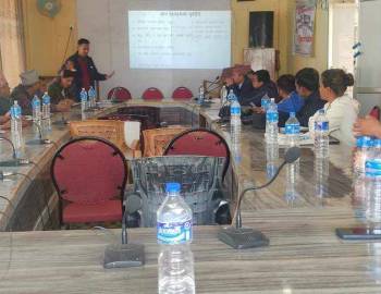 दादुरा रुबेला खोप अभियान सम्वन्धी प्यूठान नगरपालिकाको अभिमुखीकरण 