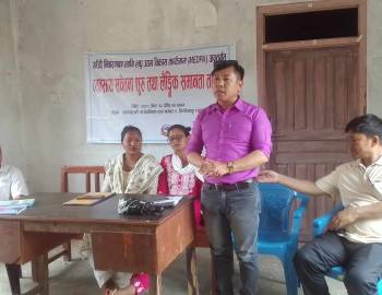 सरुमारानीमा उद्यमशीलता सम्बन्धी ८ दिने तालिम सुरु