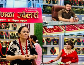 तिजको उमंगले बजारमा चम्किए गहना पसल,किनमेलमा महिलाको लर्को 