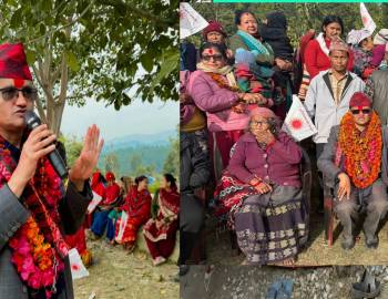 म विदेशी लगानीमा आधारित होइन,जिल्लाको अर्गानिक नेता हुँ–सूर्य थापा