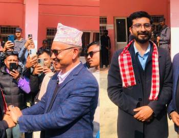 २७ हजार मतगणना बाँकी हुँदा वैदिकलाई अँगाल्दै डा.पोख्रेलले दिए बधाई