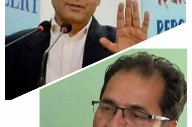   टोपबहादुर रायमाझी र  मणि थापा ओलीतिर