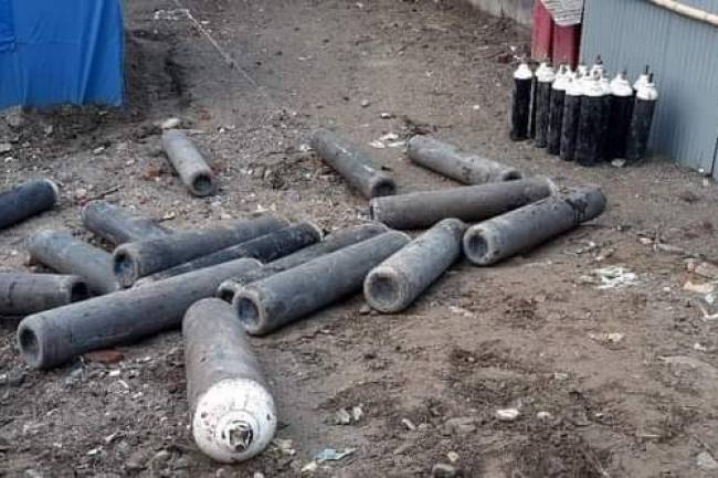 प्युठानमा नागरिक अभियान्ताले जुटाए अक्सिजन सिलिन्डर