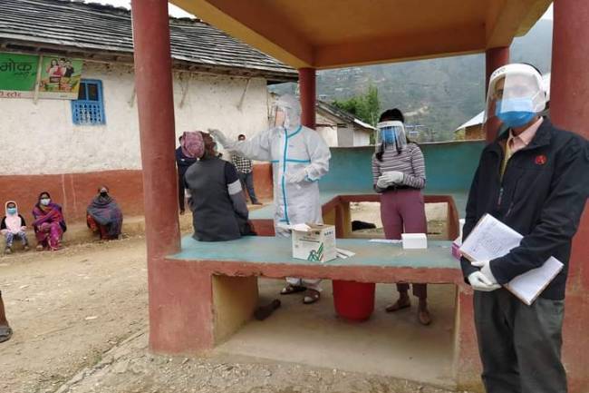 प्युठानको समुदायस्तरमै फैलियो कोरोना सङ्क्रमण:सचेत रहन चिकित्सकको आग्रह 