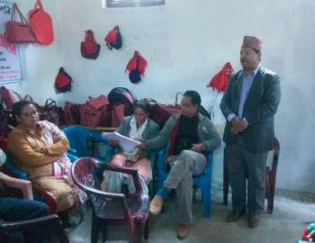 स्थानीय श्रम र सीप नै नगरपालिकाको विकासको आधार हो : नगर प्रमुख कक्षपती 